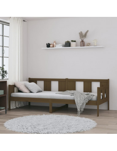 Dormeuse Miele in Legno Massello di Pino 90x200 cm