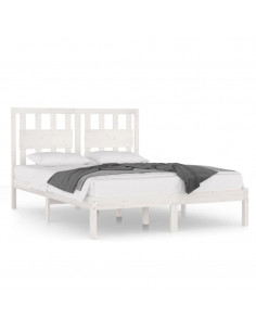 Giroletto Bianco in Legno Massello di Pino 120x200 cm 2