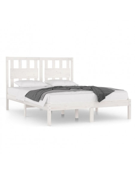 Giroletto Bianco in Legno Massello di Pino 120x200 cm