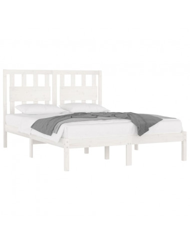 Giroletto Bianco in Legno Massello di Pino 120x200 cm