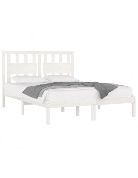 Giroletto Bianco in Legno Massello di Pino 120x200 cm