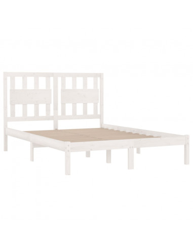 Giroletto Bianco in Legno Massello di Pino 120x200 cm