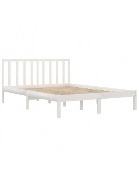 Giroletto Bianco in Legno Massello di Pino 200x200 cm