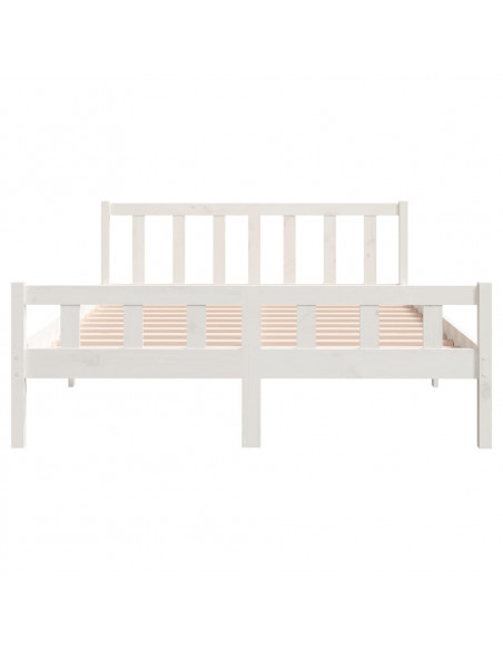 Giroletto Bianco in Legno Massello 150x200 cm King Size