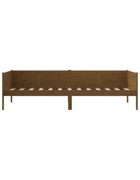 Dormeuse Miele in Legno Massello di Pino 80x200 cm