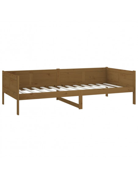 Dormeuse Miele in Legno Massello di Pino 90x190 cm