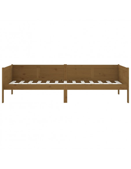 Dormeuse Miele in Legno Massello di Pino 90x190 cm
