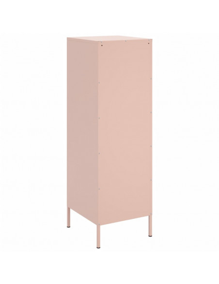 Credenza Rosa 36x39x113 cm in Acciaio