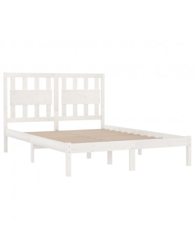 Giroletto Bianco in Legno Massello 180x200 cm Super King