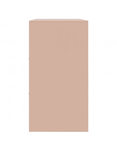 Credenza Rosa 99x39x73 cm in Acciaio