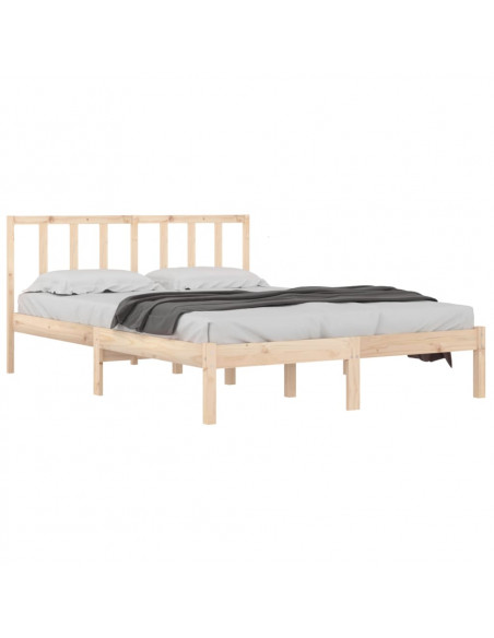 Giroletto in Legno Massello di Pino 120x190cm Small Double