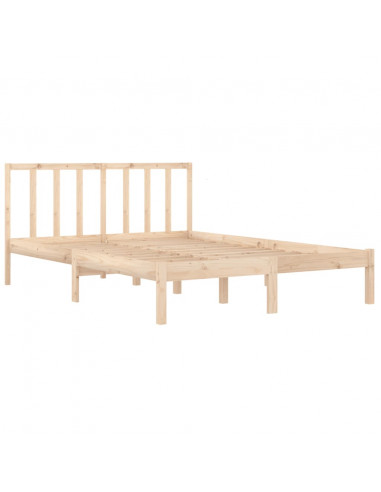 Giroletto in Legno Massello di Pino 120x190cm Small Double