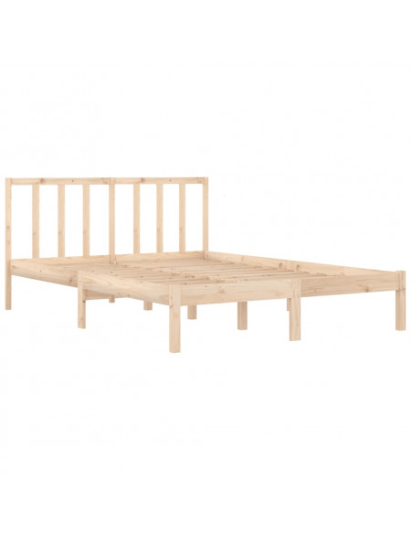 Giroletto in Legno Massello di Pino 120x190cm Small Double