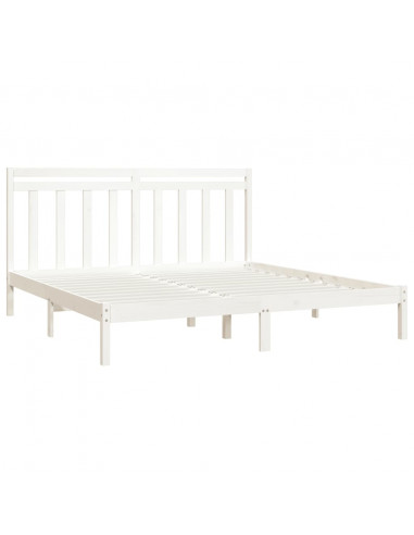 Giroletto Bianco in Legno Massello 200x200 cm