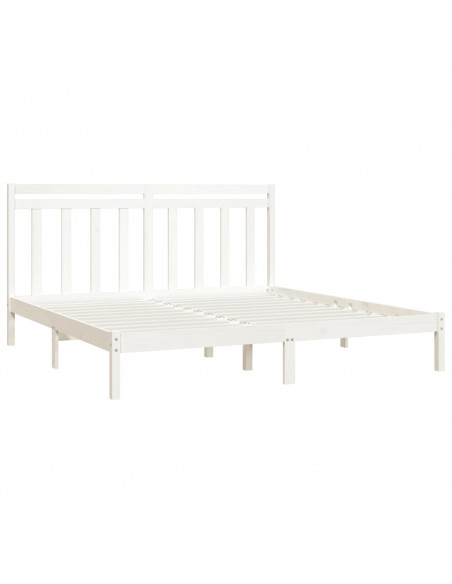 Giroletto Bianco in Legno Massello 200x200 cm