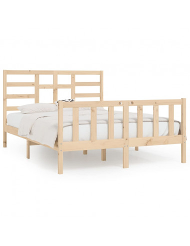 Giroletto in Legno Massello di Pino 160x200 cm