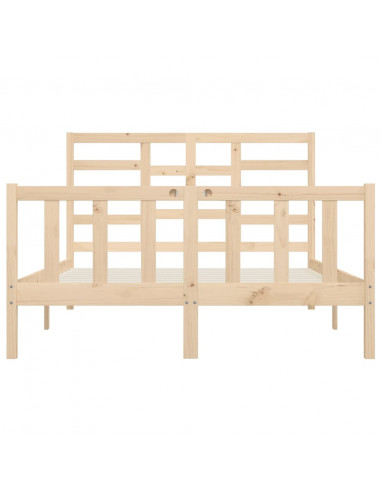 Giroletto in Legno Massello di Pino 160x200 cm