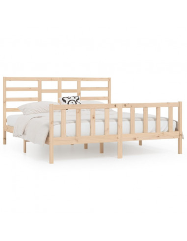 Giroletto in Legno Massello di Pino 200x200 cm