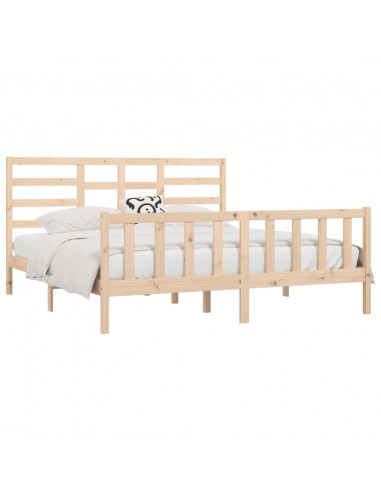 Giroletto in Legno Massello di Pino 200x200 cm