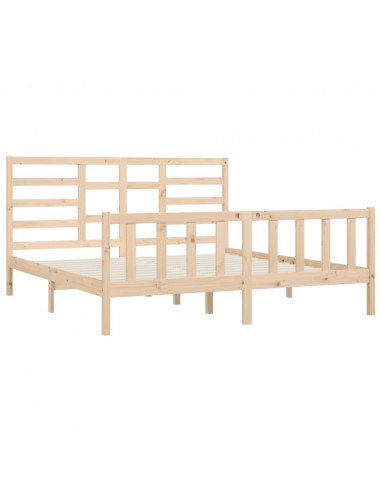 Giroletto in Legno Massello di Pino 200x200 cm