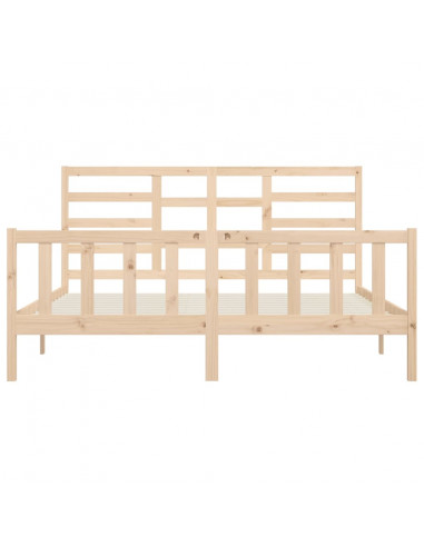 Giroletto in Legno Massello di Pino 200x200 cm