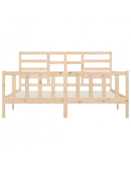 Giroletto in Legno Massello di Pino 200x200 cm