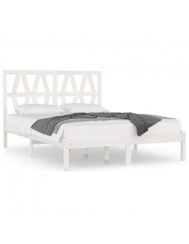 Giroletto Bianco in Legno Massello di Pino 120x200 cm