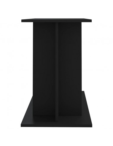 Supporto per Acquario 100x40x60 cm in Legno Multistrato Nero