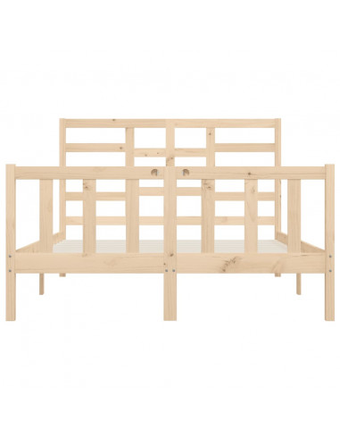 Giroletto in Legno Massello di Pino 140x200 cm