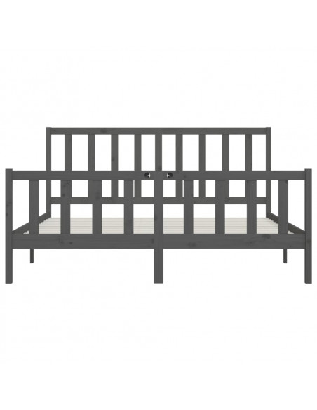 Giroletto Grigio in Legno Massello 200x200 cm
