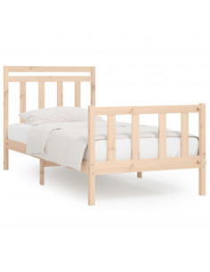 Giroletto in Legno Massello di Pino 90x200 cm 2