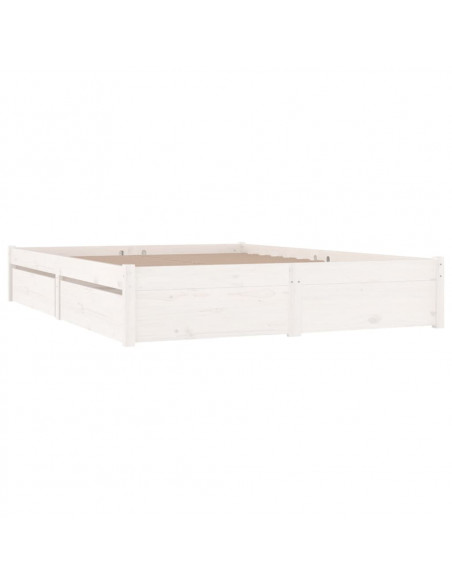 Giroletto con Cassetti Bianco 140x190 cm