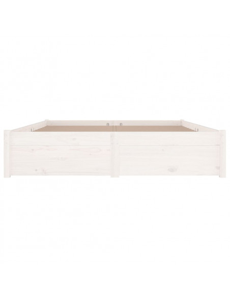 Giroletto con Cassetti Bianco 140x190 cm