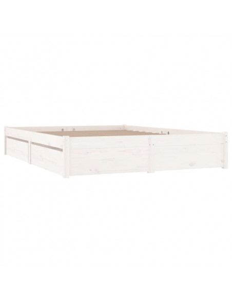 Giroletto con Cassetti Bianco 140x200 cm