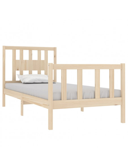 Giroletto in Legno Massello 90x190 cm Single