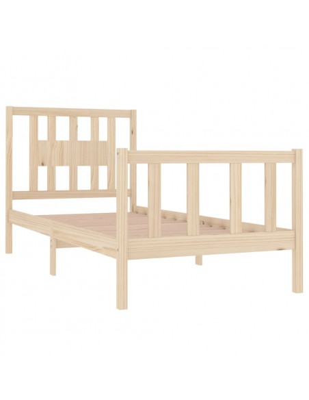 Giroletto in Legno Massello 90x190 cm Single