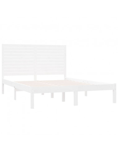 Giroletto Bianco in Legno Massello 120x200 cm