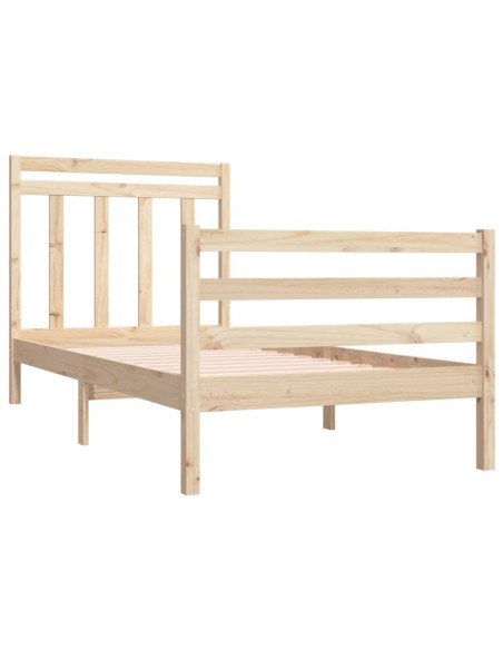 Giroletto in Legno Massello 90x190 cm Single