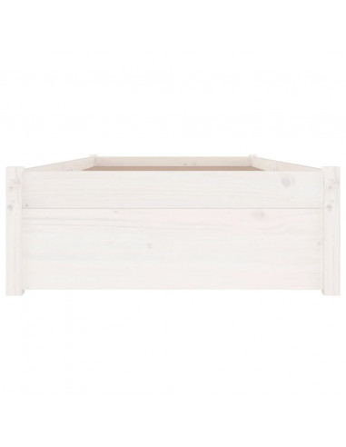 Giroletto con Cassetti Bianco 90x200 cm