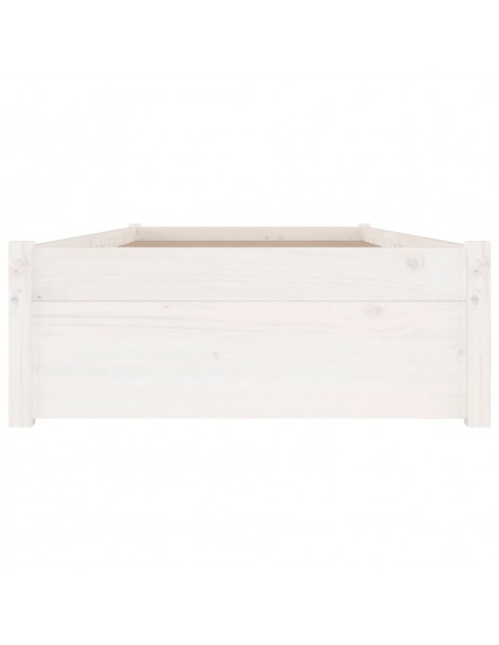 Giroletto con Cassetti Bianco 90x200 cm