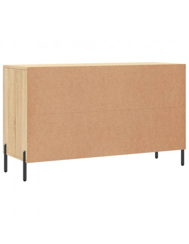 Credenza Rovere Sonoma 100x36x60 cm in Legno Multistrato
