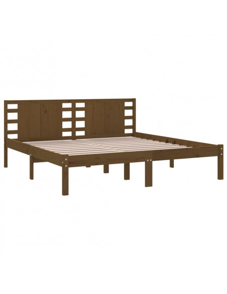 Giroletto Miele in Legno Massello di Pino 200x200 cm