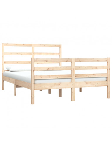 Giroletto in Legno Massello di Pino 120x190cm Small Double