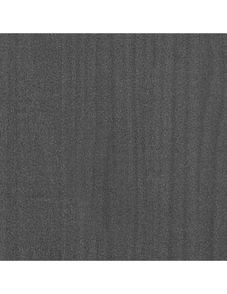 Giroletto Grigio in Legno Massello di Pino 200x200 cm