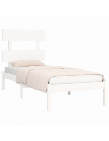 Giroletto Bianco in Legno Massello 100x200 cm