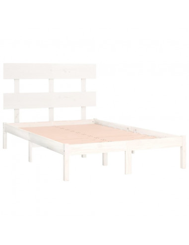 Giroletto Bianco in Legno Massello 120x200 cm