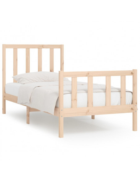 Giroletto in Legno Massello 90x190 cm Single