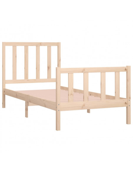 Giroletto in Legno Massello 90x190 cm Single