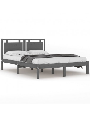 Giroletto Grigio in Legno Massello 200x200 cm