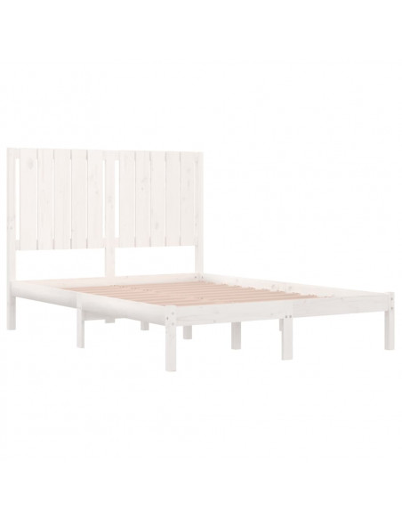 Giroletto Bianco in Legno Massello di Pino 120x200 cm